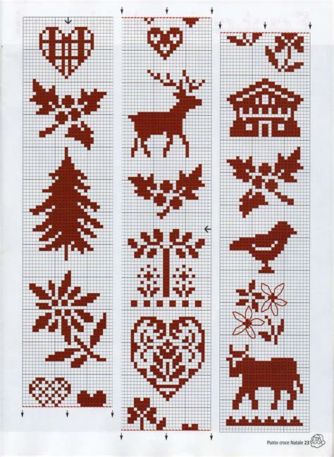Go cross stitch crazy with our huge selection of free cross stitch patterns! christmas runner table (2) - free cross stitch patterns ...