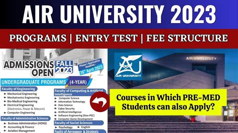 How Apply For Air Universityair University Admission 2023air