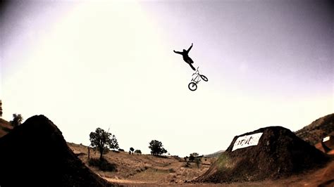 There are two differentiations in the world of dirt bikes; Dane Searls jumps the world's biggest BMX dirt jumps ...
