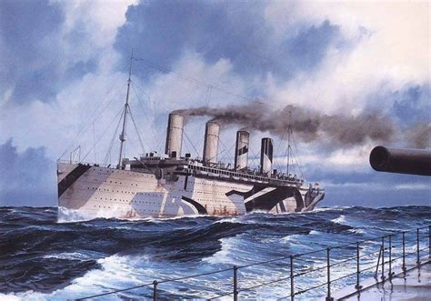May 12th 1918 Hmt Olympic Was Carrying Us Troops To Cherbourg France
