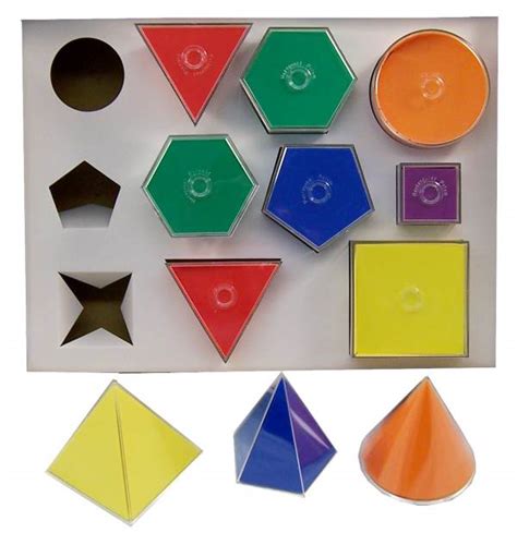 Folding 2d3d Geometric Solids 10cm 11 Shapes Edx Education