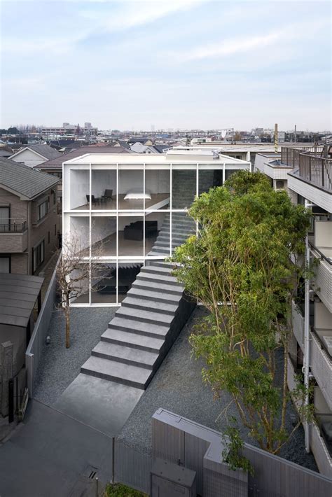 Stairway House In Tokyo Japan By Nendo Yellowtrace Casa Tokyo House