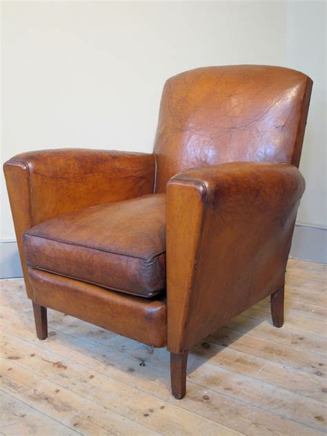 Reasons not to buy an armchair. Circa 1930s French Leather Armchair - Sofas, Armchairs ...