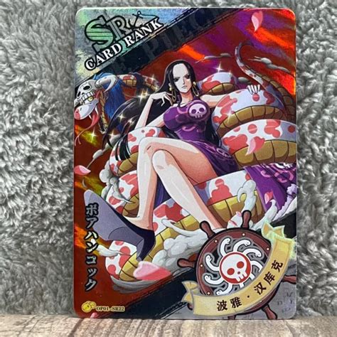Boa Hancock One Piece Treasure Chest Set Anime Trading Card Foil Holo Sr 160 Picclick