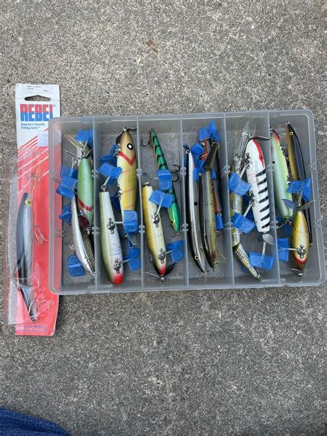 Fishing Lures Shakespeare Etc Lot Of Vintage New Fishing Lures Ebay