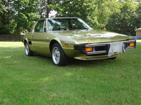 1978 Fiat X19 Limited Edition Fiat X19 Classic Cars Online Limited