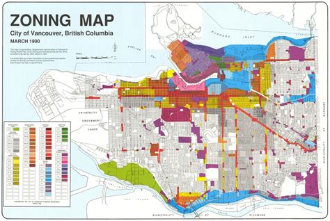 City Of Vancouver Zoning Map West Vancouver Zoning Map British