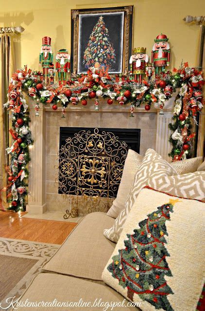Kristens Creations Christmas Mantle Decor Christmas Interiors