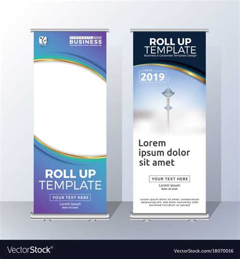 Vertical Roll Up Banner Template Design Regarding Pop Up Banner Design