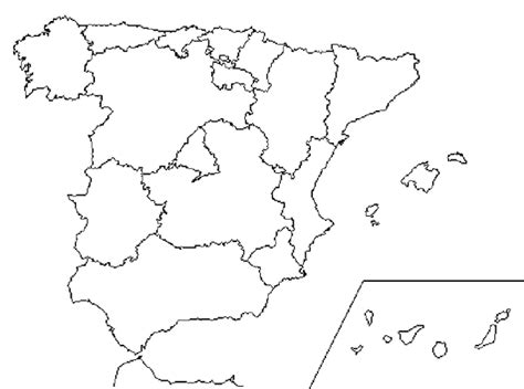 Información E Imágenes Con Mapas De España Político Y Físico