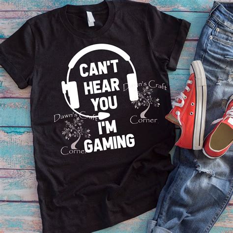 Gaming Gaming Svg Gamer Shirt Gaming Shirt Svg Cant Etsy Gaming