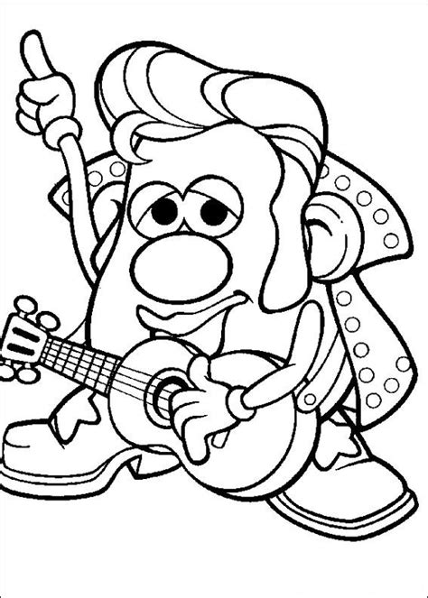 Coloring pictures of mr and mrs potato head. Kids-n-fun.com | Coloring page Mr. Potato Head Mr. Potato Head