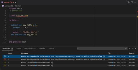 Modern Fortran For Vs Code V310 Release Announcements Fortran