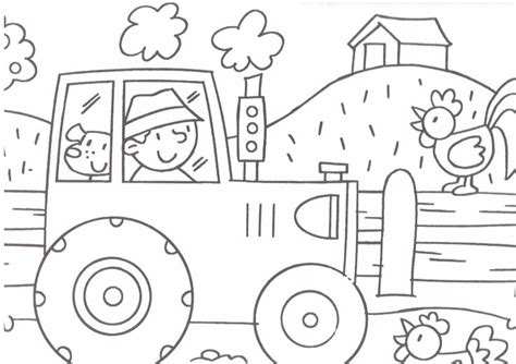 Preschool Farm Coloring Pages Coloring Pages