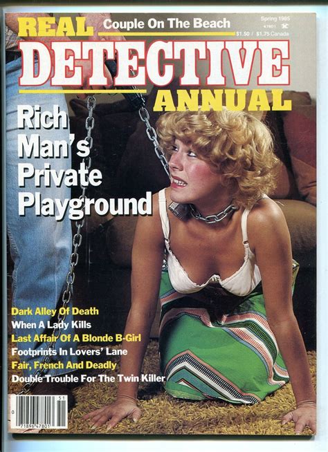 Real Detective Annual Spring 1985 Brutal Cover Gun Moll Lurid Pulp Thrills Fn Comic