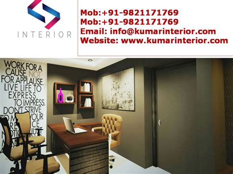 Interior Designers In Mumbai Kandivali Modern Office Interior Designer