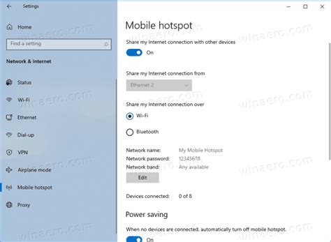How To Enable Mobile Hotspot In Windows 10