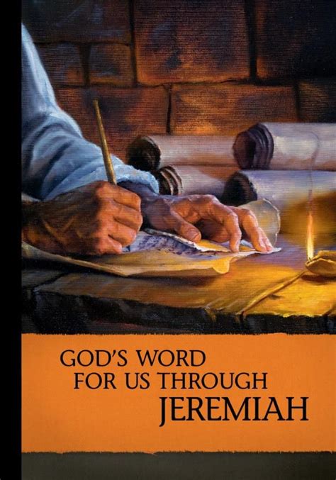 Gods Word For Us Through Jeremiah — Watchtower Online Library