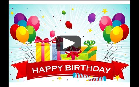 Happy Birthday Feliz Cumpleaños Con Este Vídeo Quiero Hacerte Saber