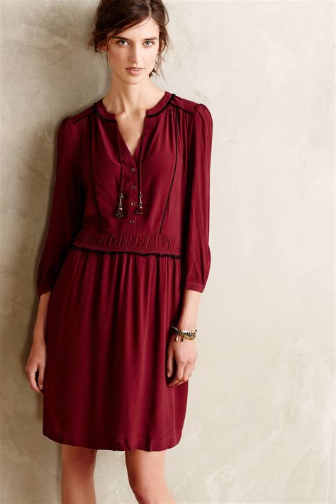 Lyst Maeve Galan Dress In Red