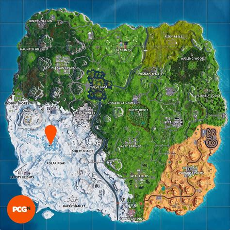 Fortnite Frozen Lake Location Where To Use Keep It Mello At A Frozen