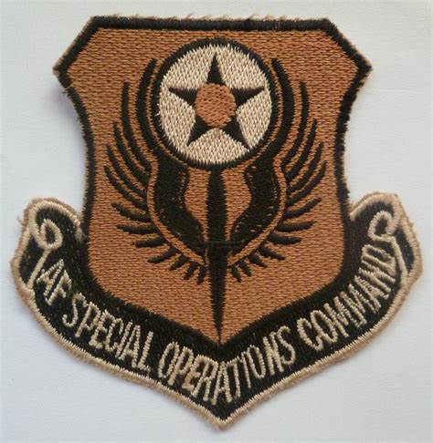 United States Air Force Special Operations Command Cloth Patch Badge
