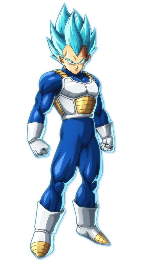 Super Saiyan Blue Vegeta From Dragon Ball Fighterz Dragon Ball Super