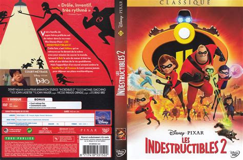 Jaquette Dvd De Les Indestructibles 2 Cinéma Passion