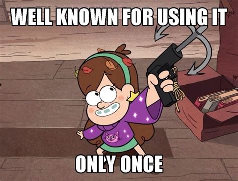 No It Was Twice Gravity Falls Grappling Hook Mabel