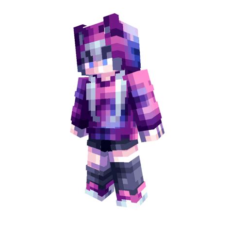 Galaxy Girl Minecraft Skin Layout Images And Photos Finder