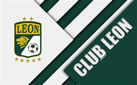 Download Wallpapers Club Leon Fc 4k Mexican Football Club Material