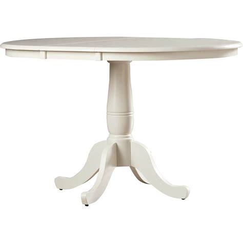 This extendable pedestal dining table looks very inviting and it is designed to fit into any interior. August Grove 36" Extendable Round Pedestal Dining Table ...