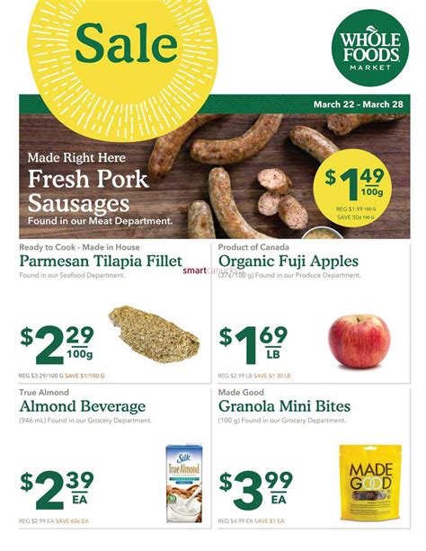 Whole Foods Market On Flyer March 22 To 28