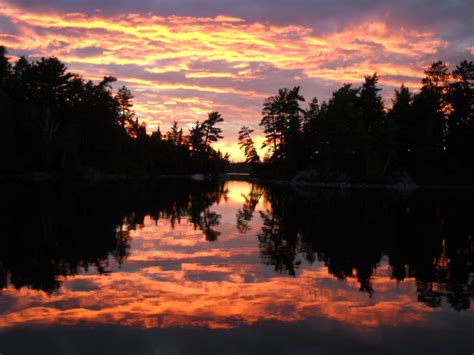 Sunset On Temagami Lake Ontario Scenery Photos The Great Outdoors