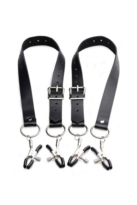 Xr Brands Master Series Labia Spreader Straps With Clamps Stag Shop