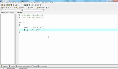 CALCULAR EL FACTORIAL DE UN NUMERO EN LENGUAJE C YouTube