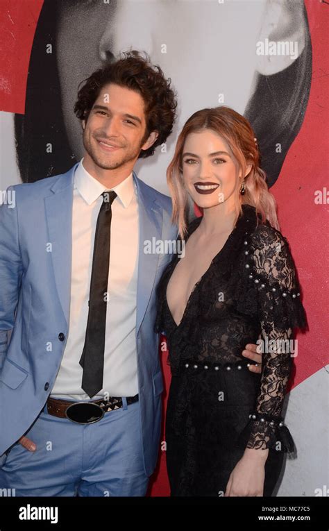 Hollywood Ca April 12 Tyler Posey Lucy Hale At The Premiere Of Universal Pictures