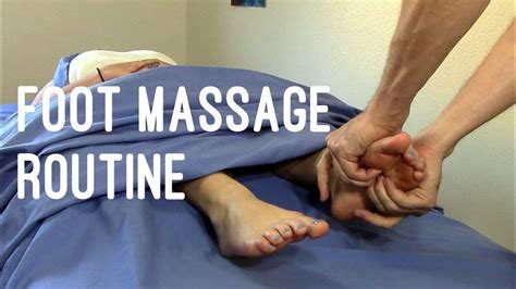 Massage Tutorial Deep Tissue Foot Massage Techniques Youtube