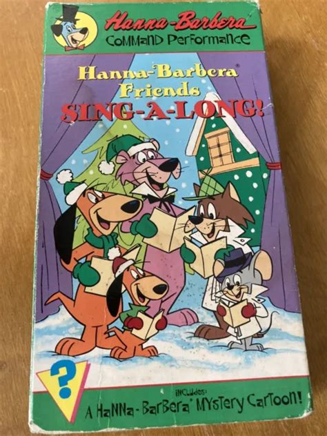 Hanna Barbera Friends Sing A Long Christmas Vhs Snagglepuss Snooper