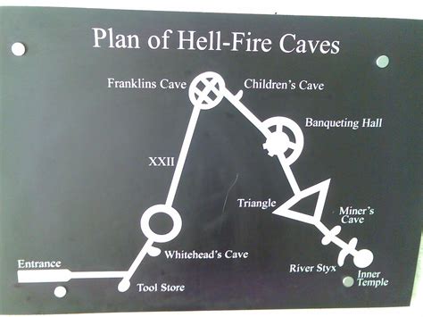 Plan Of Hell Fire Caves A Photo On Flickriver