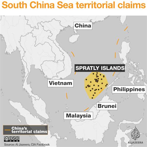 South china sea islands. blackbirch kid's visual reference of the world. Interactive: Islands row around China | | Al Jazeera