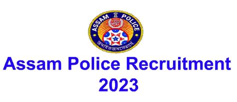 Assam Police Recruitment Posts Inspector Si Constable