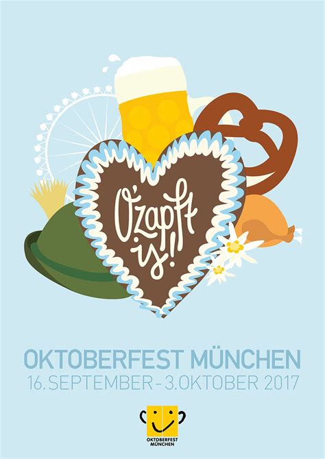 Oktoberfest Offizielles Plakat München 2017 Poster
