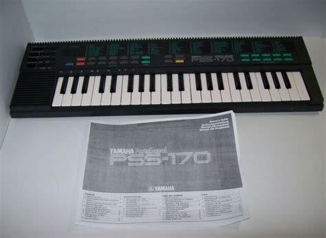 Yamaha Pss 170 Portasound Voice Bank Electronic Keyboard Vintage 1980s