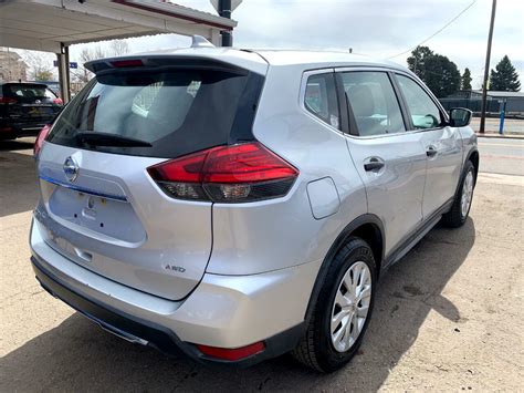 2017 Nissan Rogue Silver With 67766 Miles Available Now