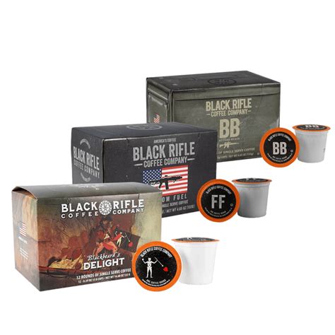 Dark Roast Single Serve Coffee Pods Bundle Black Rifle Coffee Company