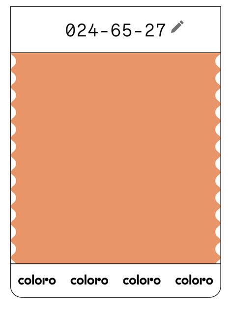 Color Of The Year 2024 Wgsn Apricot Crush Color Palet