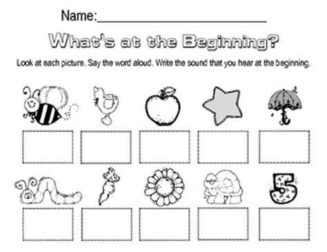 • unlimited access to over thousands of worksheets and activities for all grade levels. Beginning Sounds Worksheet by Megan Harmon | Teachers Pay Teachers