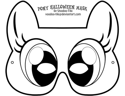 7 Best Images Of My Little Pony Mask Printable My Little Pony Mask