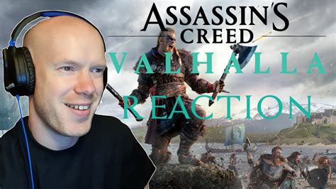 Assassins Creed Valhalla Cinematic Trailer REACTION YouTube